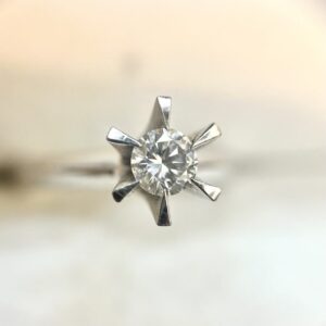 Pt900 ダイヤモンド リング